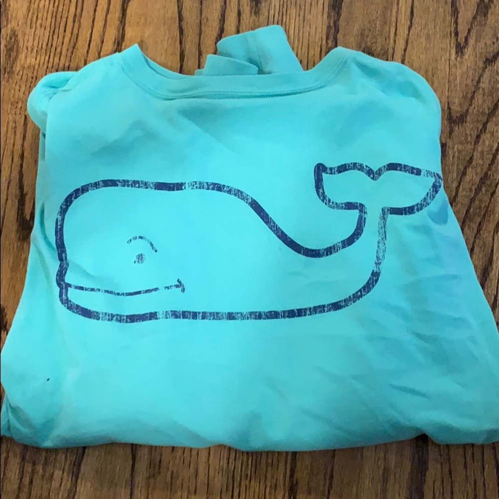 GREEN vineyard vines shirt